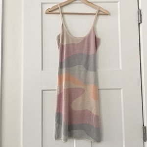 ALTAR’D STATE WOMEN’S KNIT MINI DRESS IN MULTI-COLOR SIZE XS